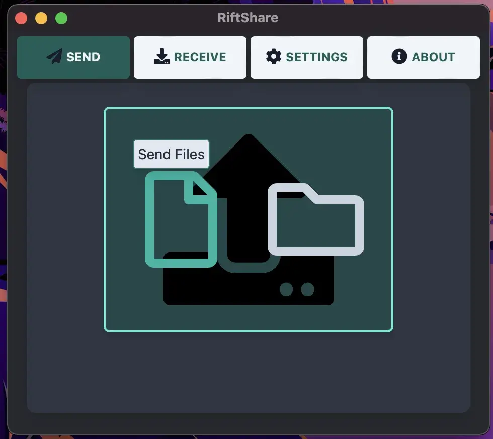 RiftShare screenshot
